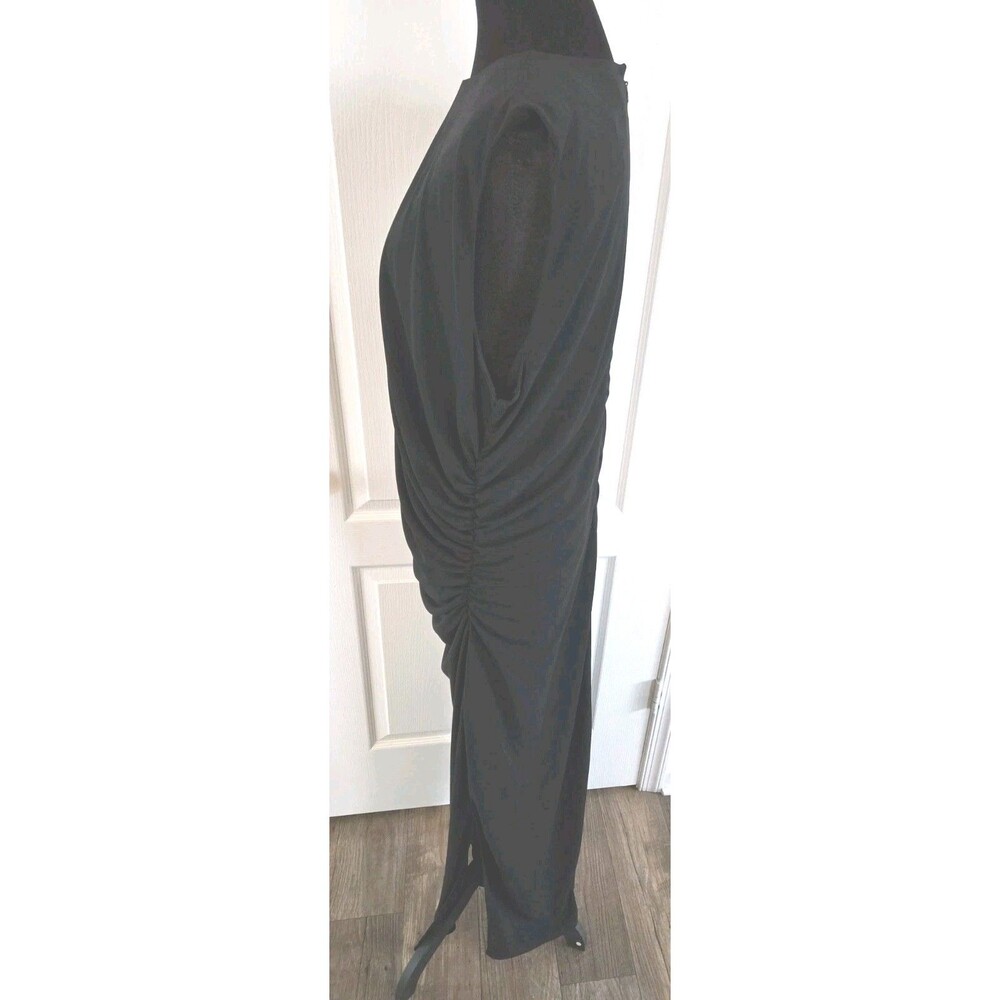 Torrid Studio Elegant Knit Ruched Formal/dressy Maxi Dress In Black, Size 16 - Picture 12 of 16